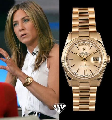 jennifer aniston rolex watches|jennifer aniston rolex.